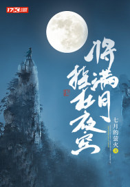 将满月挂在夜空